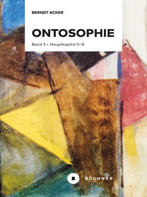 cover image of Ontosophie, Band 3